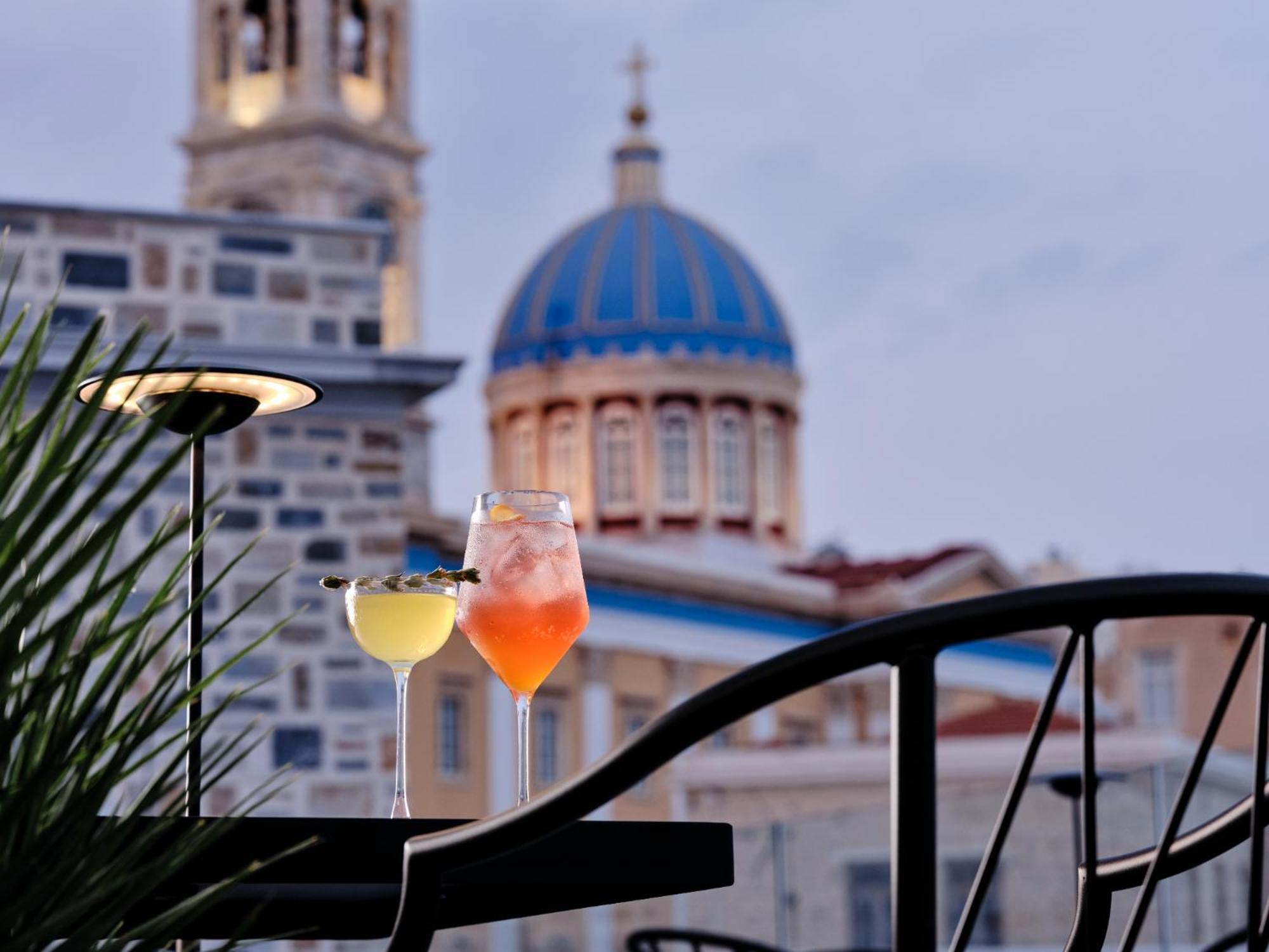 Argini Syros Otel Ermoupoli Dış mekan fotoğraf