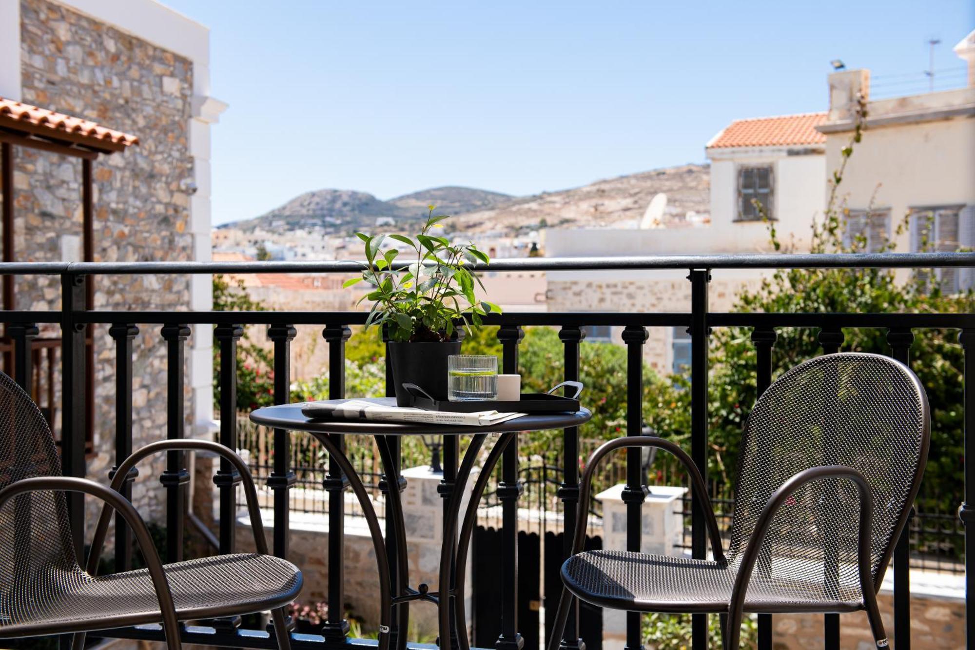 Argini Syros Otel Ermoupoli Dış mekan fotoğraf